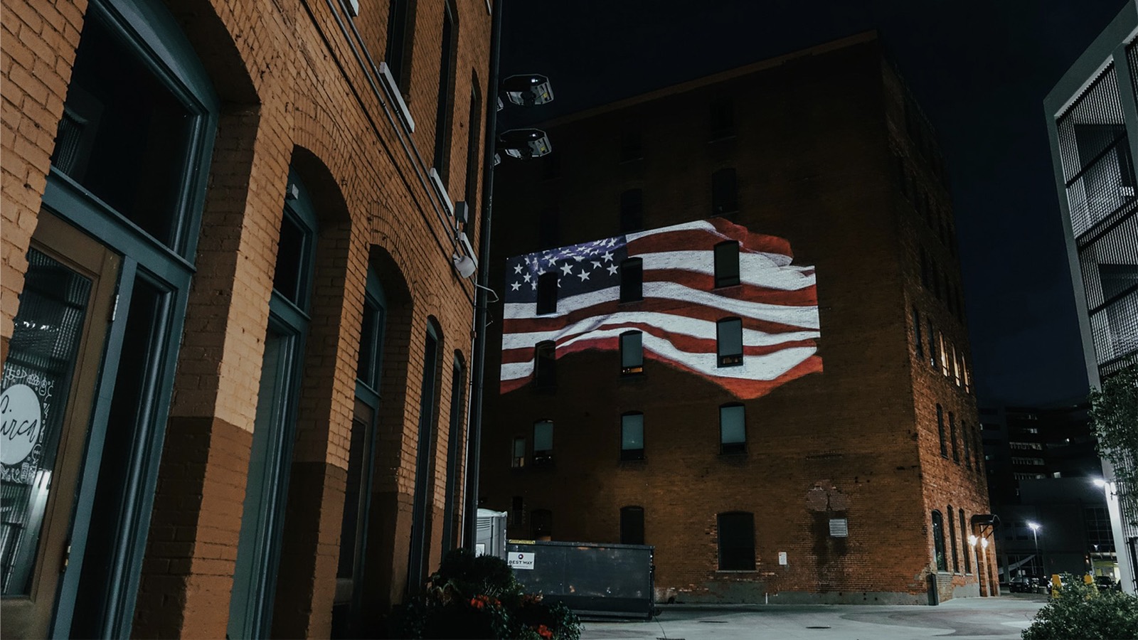 Historic Brick Building Video Mapping — photo 1