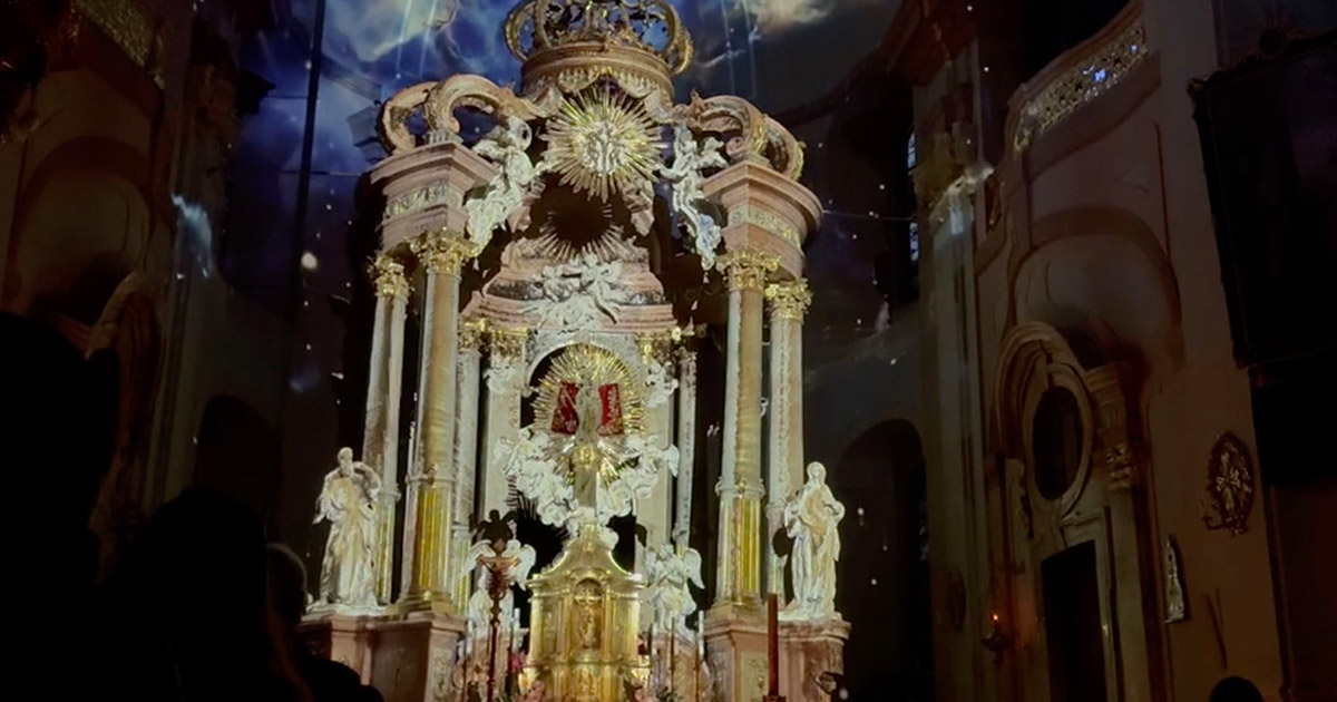 Church Altar Projection — projection mapping case study