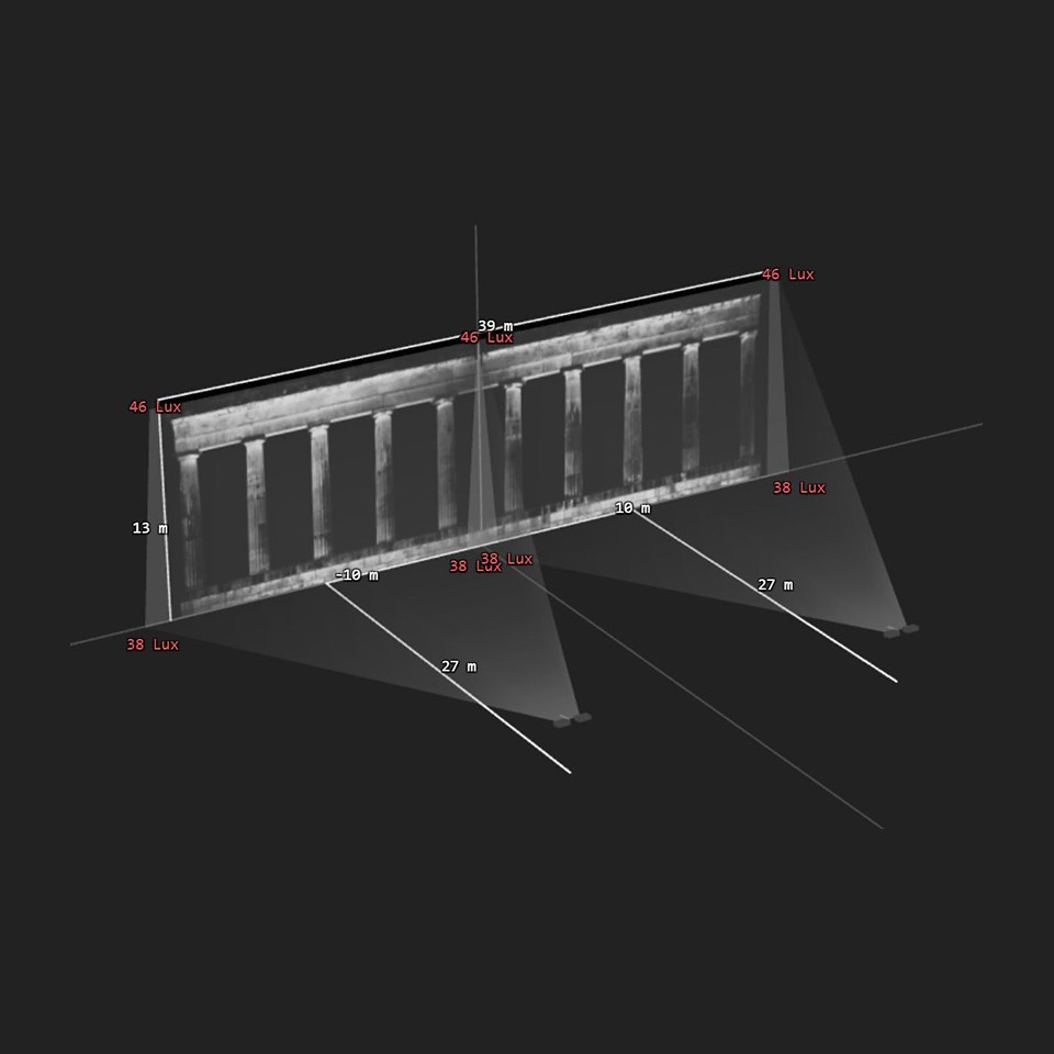 Video Mapping on Macon's Municipality Building — photo 2