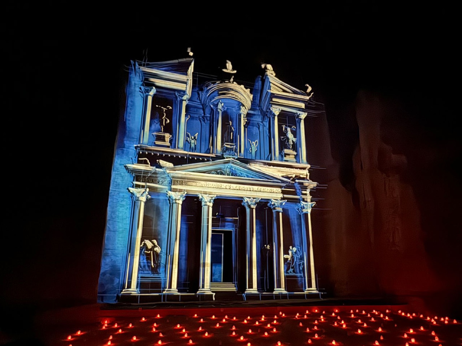 Illuminating Petra's Treasury — photo 3