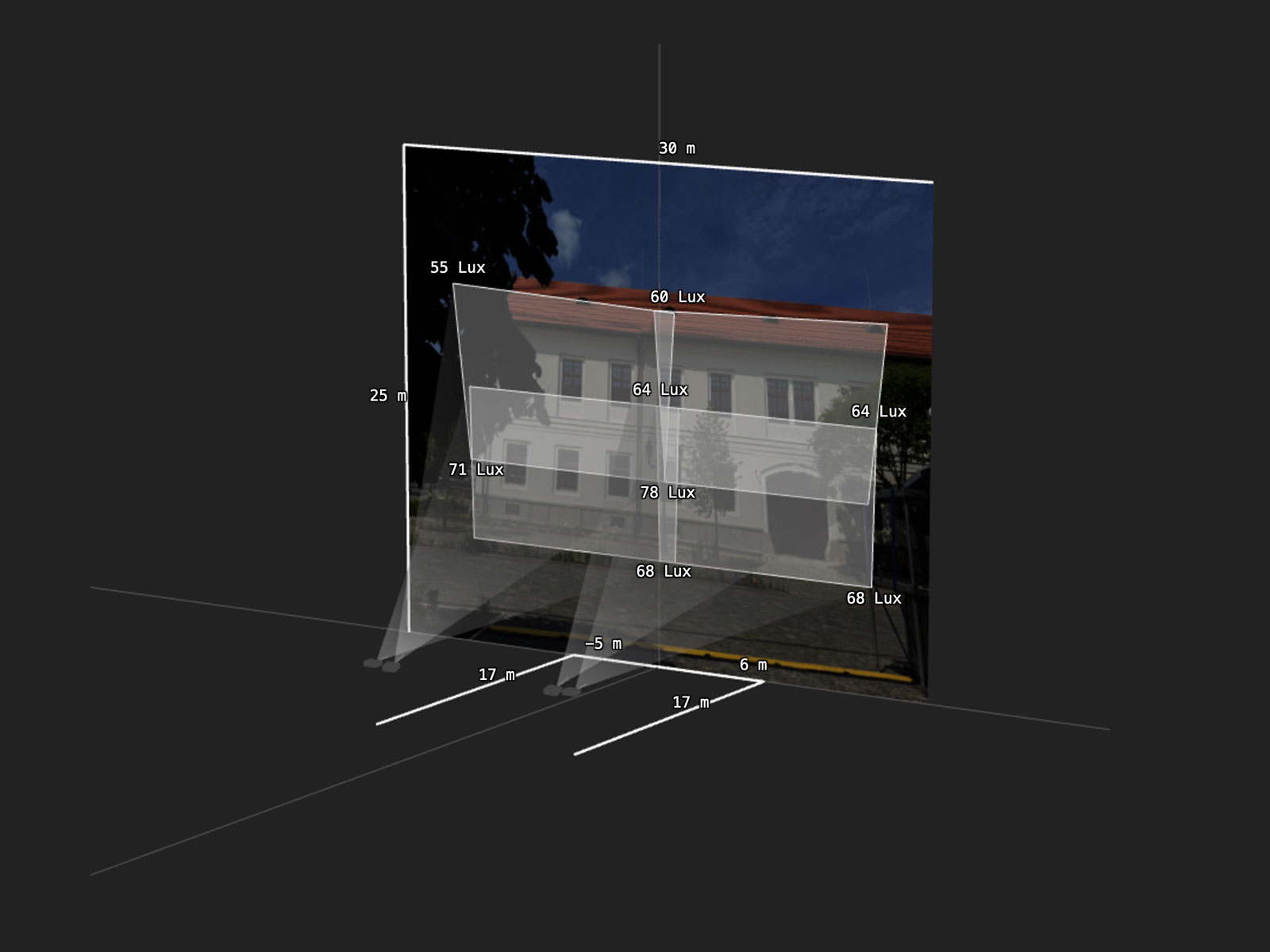 Illuminating Tokaj Main Square — photo 2